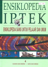Image of ENSIKLOPEDIA IPTEK : CAHAYA DAN ENERGI-GAYA DAN GERAK (4)