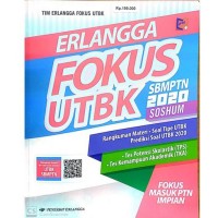 Image of ERLANGGA FOKUS UTBK SBMPTN 2020 (SOSHUM)