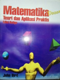Image of MATEMATIKA DASAR : TEORI DAN APLIKASI PRAKTIS ED.3